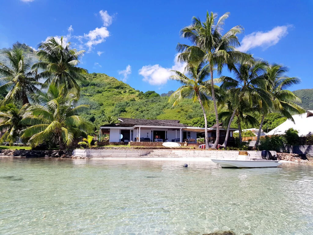 Island Escapes Villa Oona Moorea island lagon