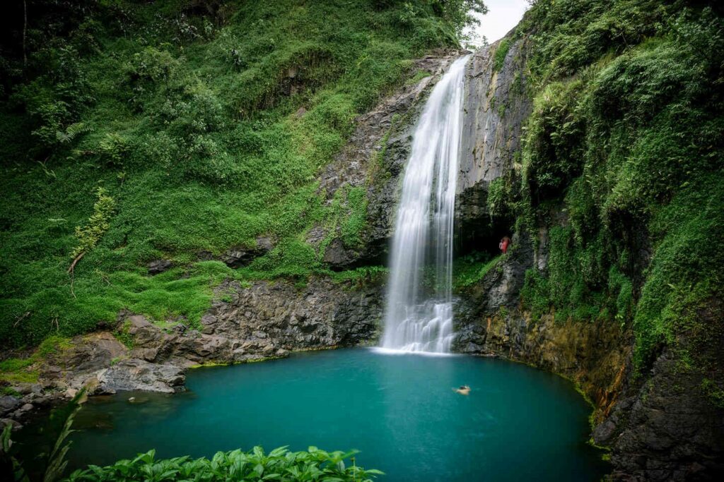 Waterfalls and Volcanic Valleys Tahiti Island