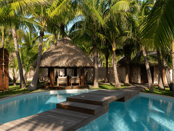 Le Tikehau Royal Beach Villa Private Pool Thatched Pavilion Tropical Garden Tikehau