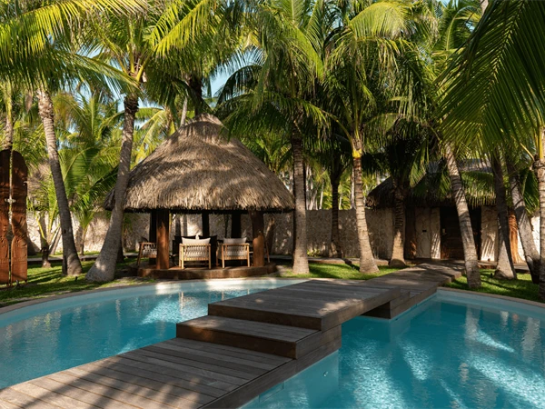 Le Tikehau Royal Beach Villa Private Pool Thatched Pavilion Tropical Garden Tikehau