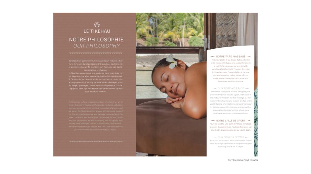 Le Tikehau Tavai Spa Tahiti