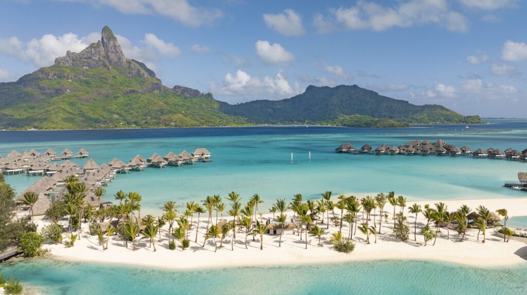 The Westin Bora Bora Tahiti Island Escapes BOBWI aerial resort