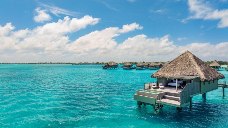 The Westin Bora Bora Tahiti Island Escapes BOBWI bioo room aerial