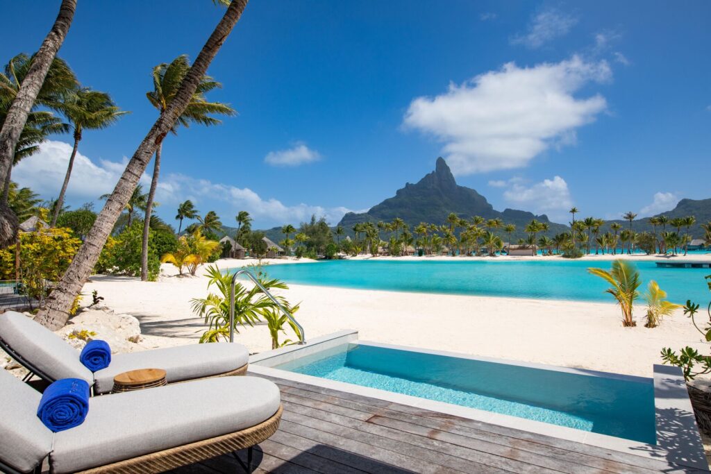 The Westin Bora Bora Tahiti Island Escapes BOBWI kgsr plunge pool The Westin Bora Bora Tahiti Island Escapes BOBWI kgsr plunge pool