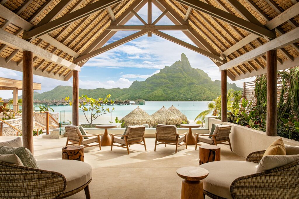 The Westin Bora Bora Tahiti Island Escapes BOBWI reception terrace