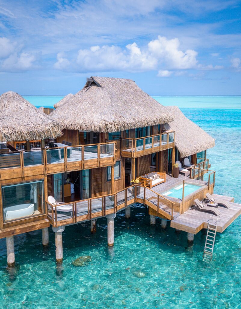 island escapes tahiti conrad bora bora accommodation presidential villa 3 bedroom presidential overwater villa