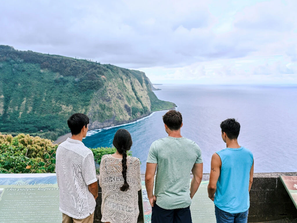 Waipio Lookout Island of Hawaii
