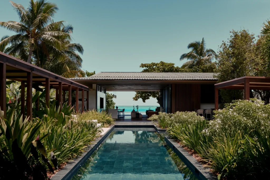 'Oro Paraoa private villa estate on the Moorea lagoon, French Polynesia